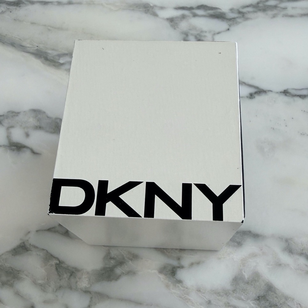 DKNY Watch Box White and Black Replacement Storage Case for Timepieces